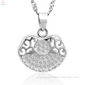 925 Sterling Silver Pendant With Small Ruyi Lock Pendant Designs